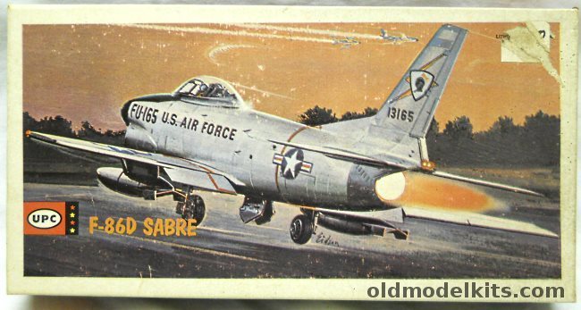UPC 1/50 F-86D Sabre Dog - (ex-Marusan), 5051-100 plastic model kit
